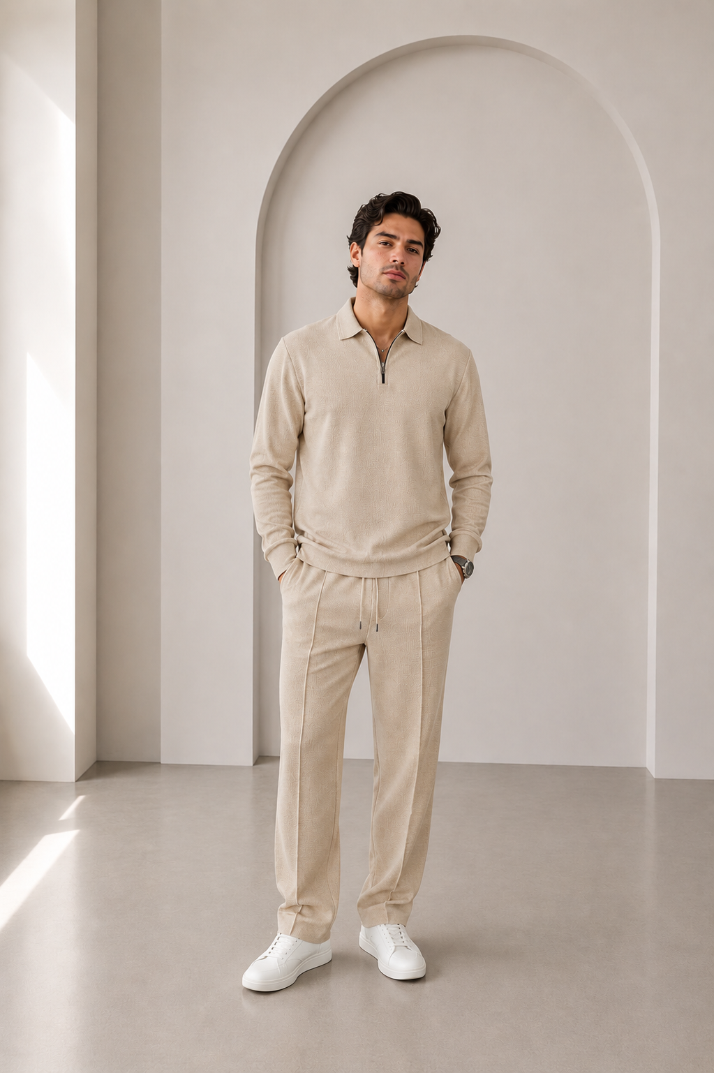 Conjuntos sudadera y pantalón de corte recto
