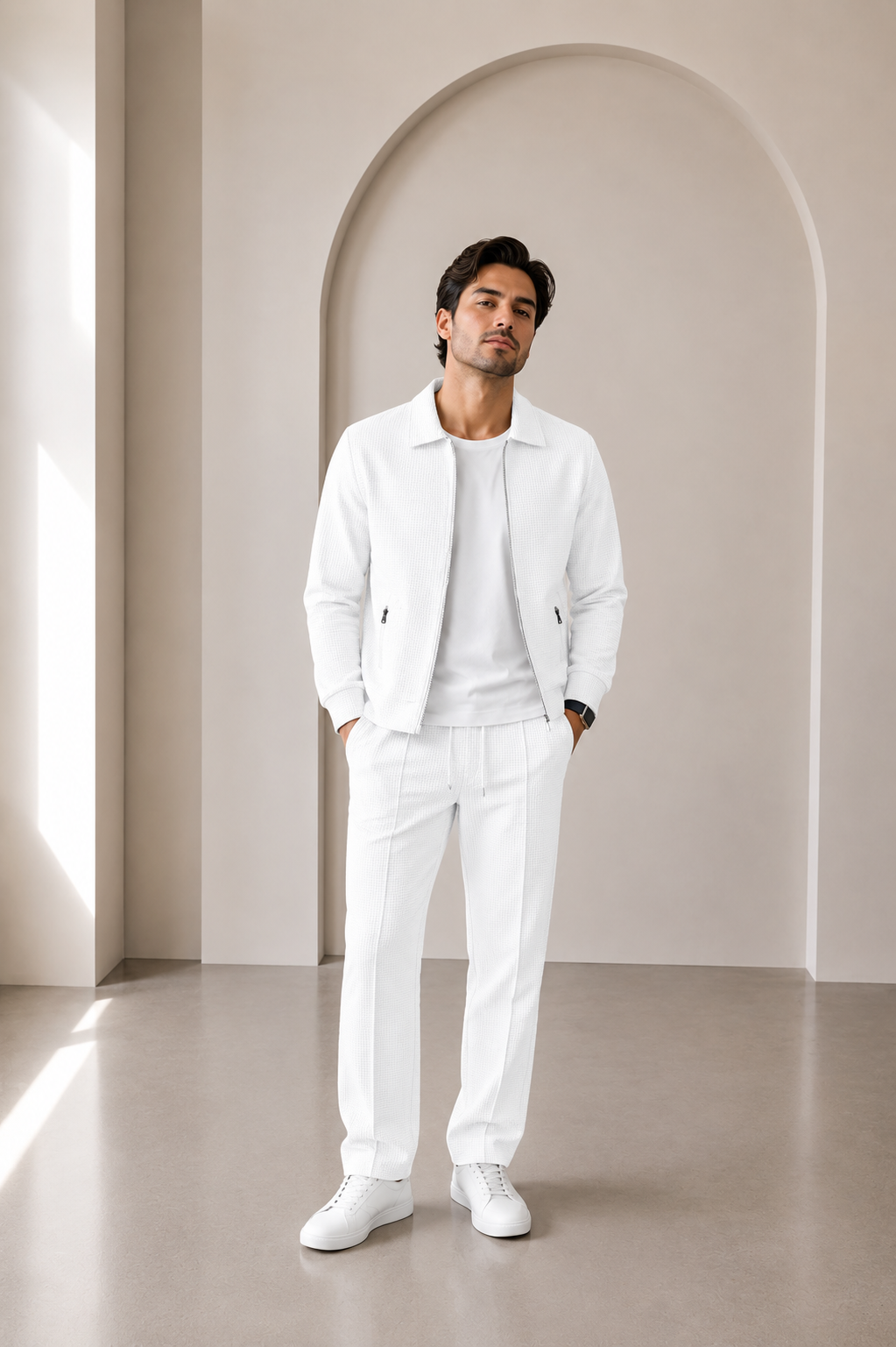 Conjunto chaqueta y pantalón ajustado