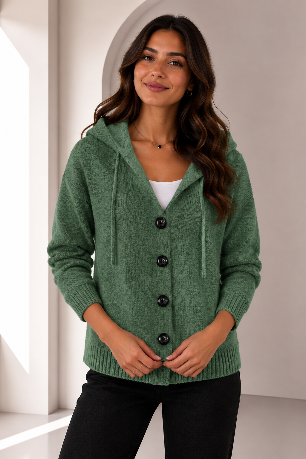 Chaqueta con capucha
