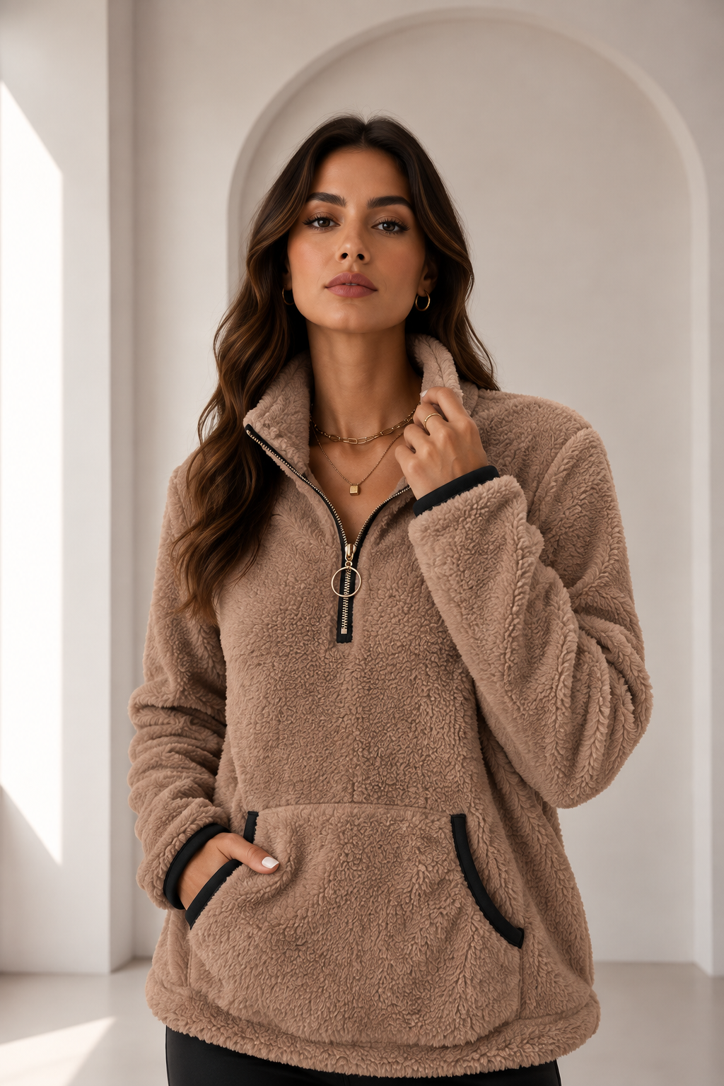Chaqueta de forro polar