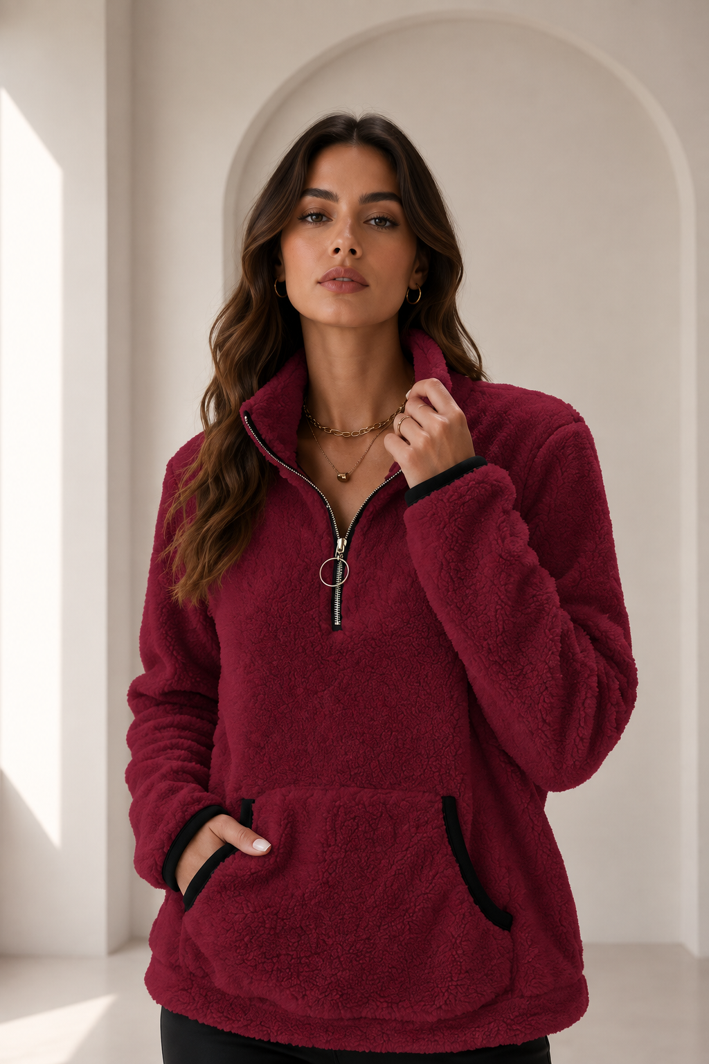 Chaqueta de forro polar