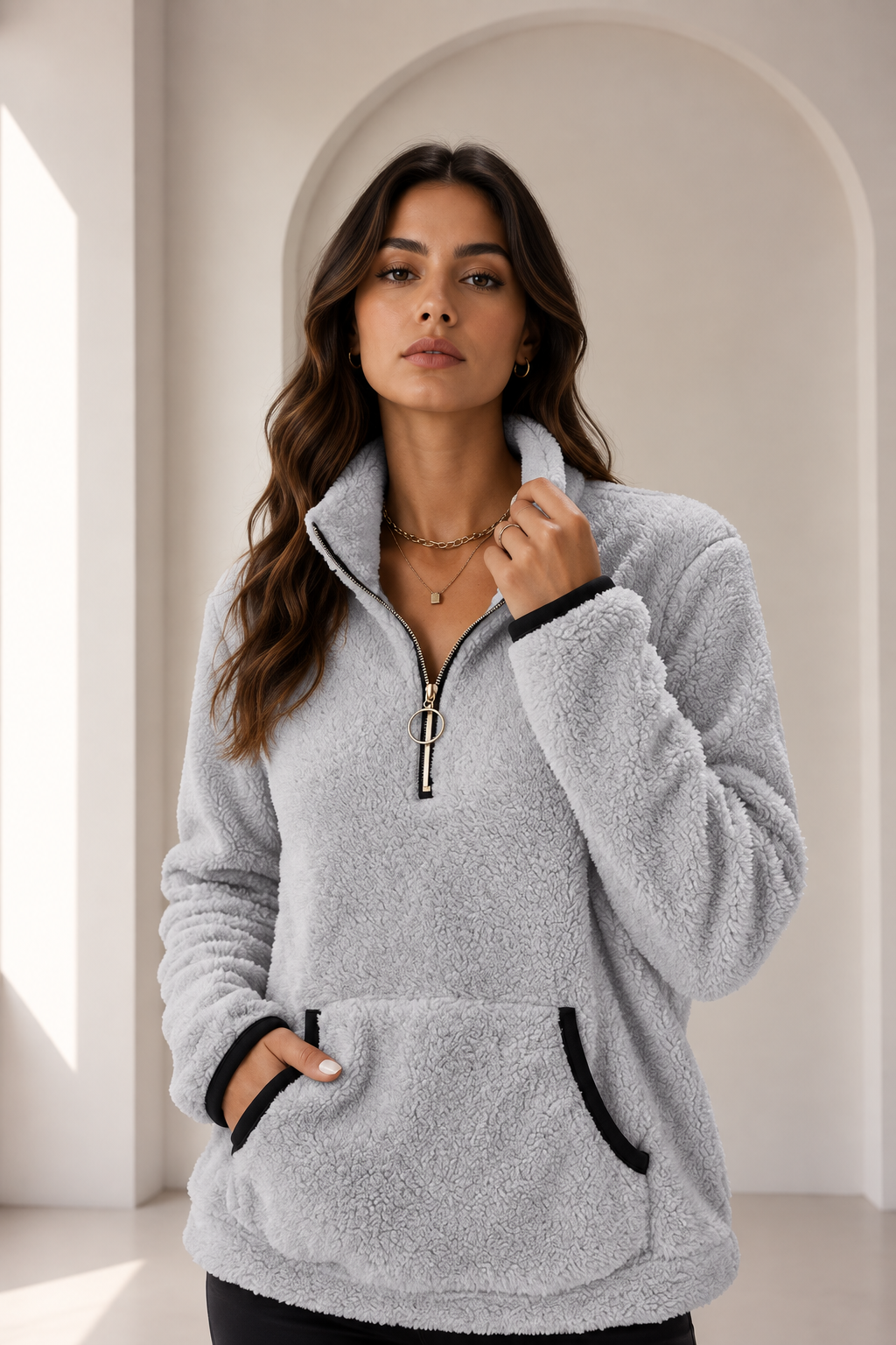 Chaqueta de forro polar