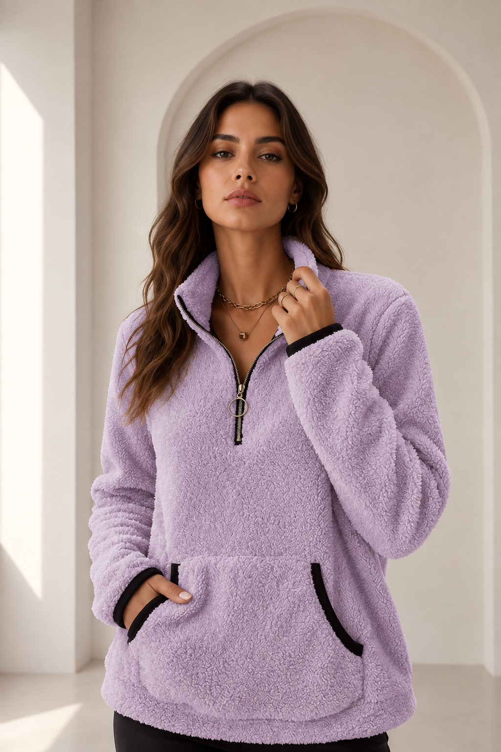 Chaqueta de forro polar