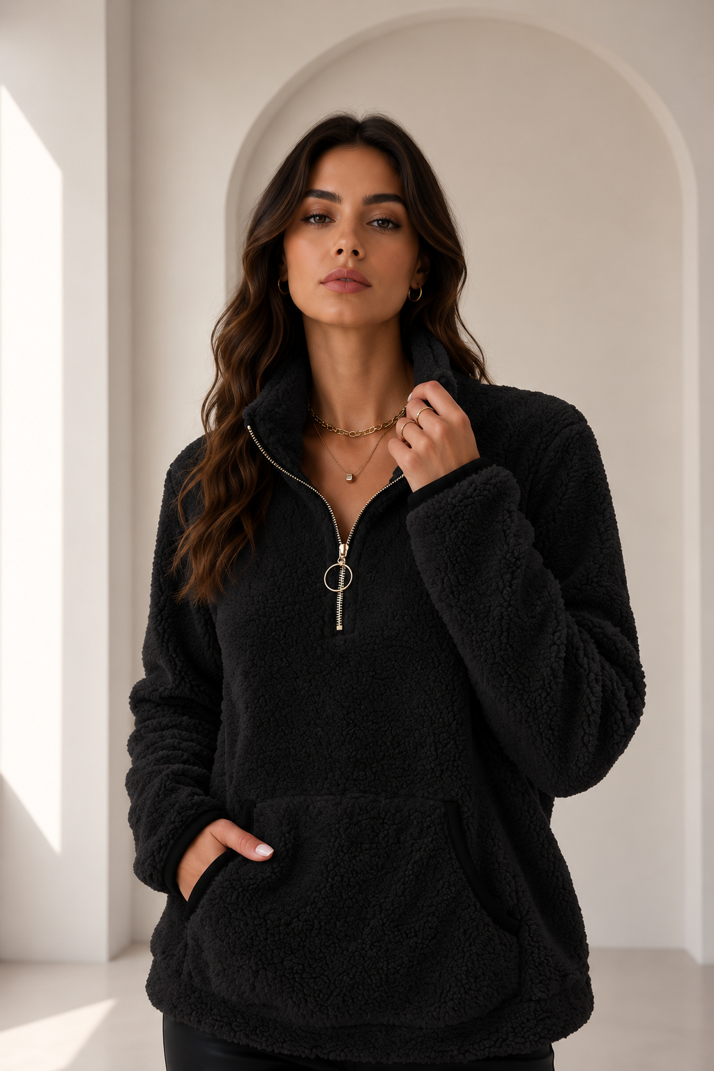 Chaqueta de forro polar