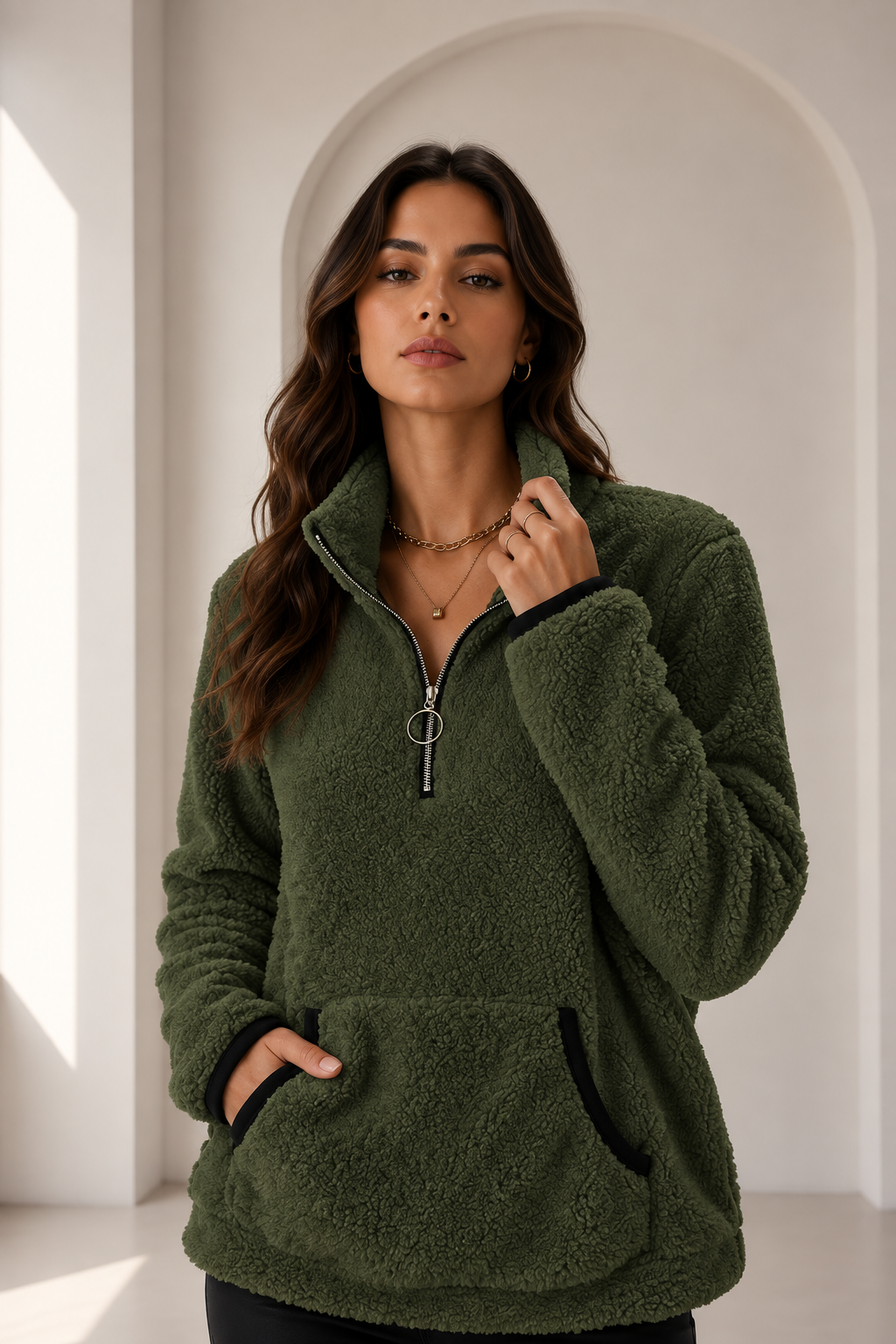 Chaqueta de forro polar