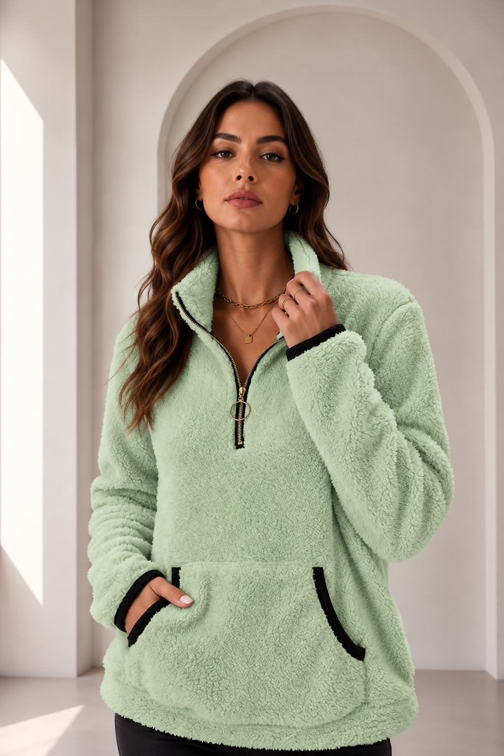 Chaqueta de forro polar