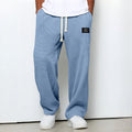 Pantalones cómodos con corte amplio y cintura ajustable