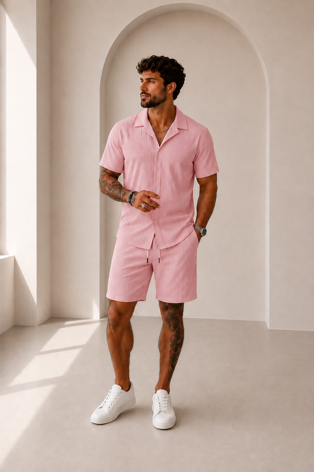 Conjunto camisa y pantalón