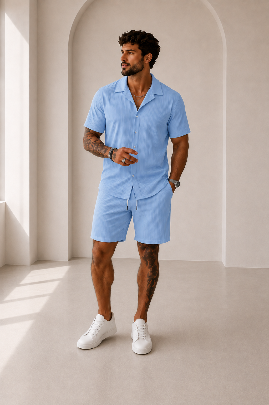 Conjunto camisa y pantalón