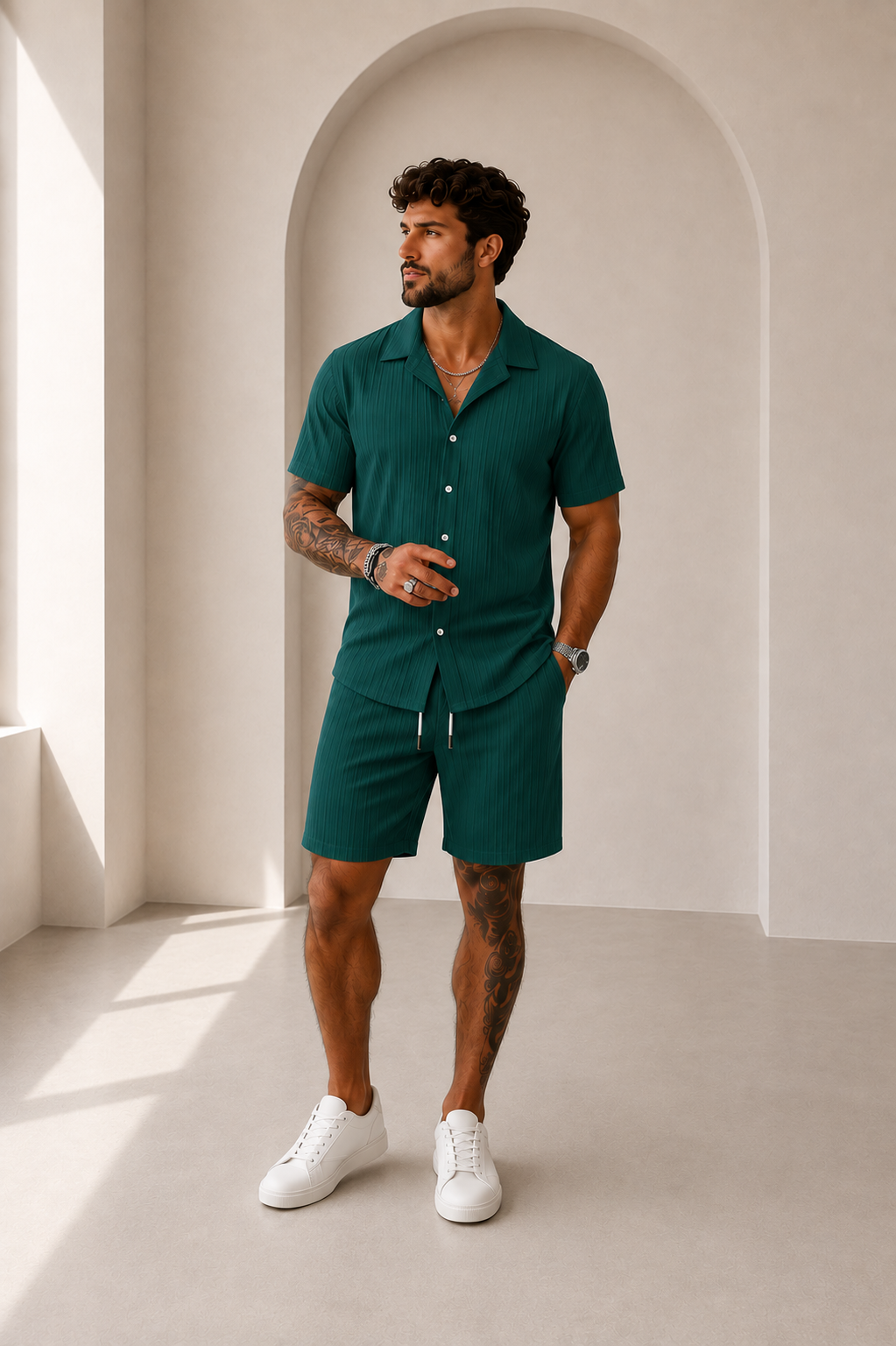 Conjunto camisa y pantalón