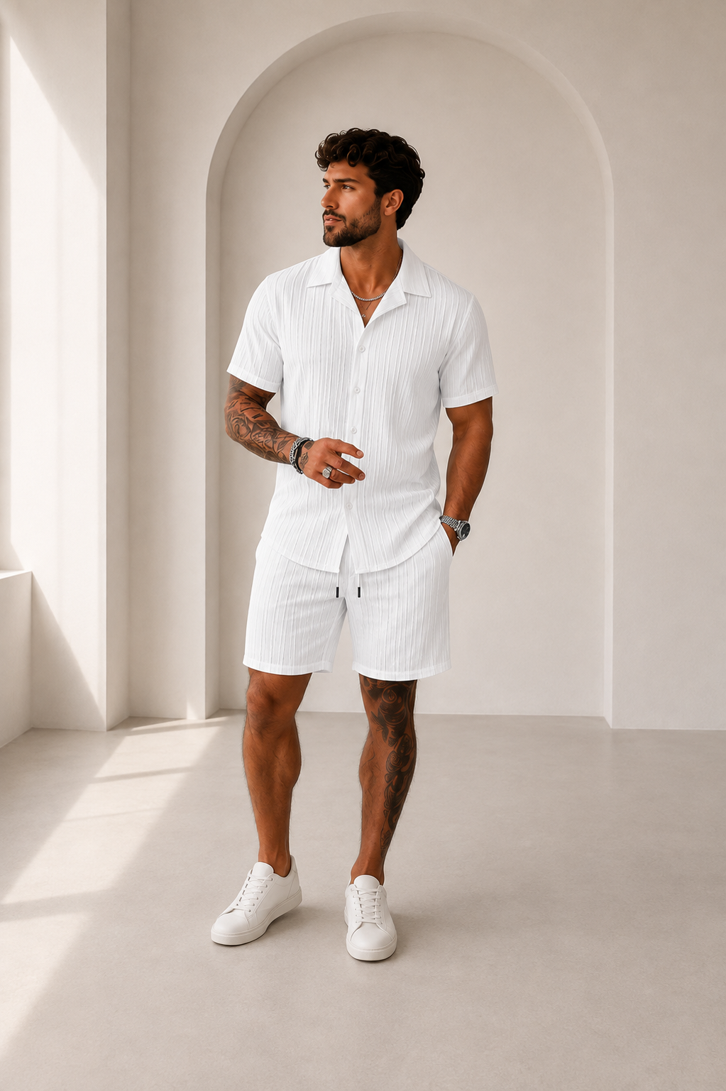Conjunto camisa y pantalón