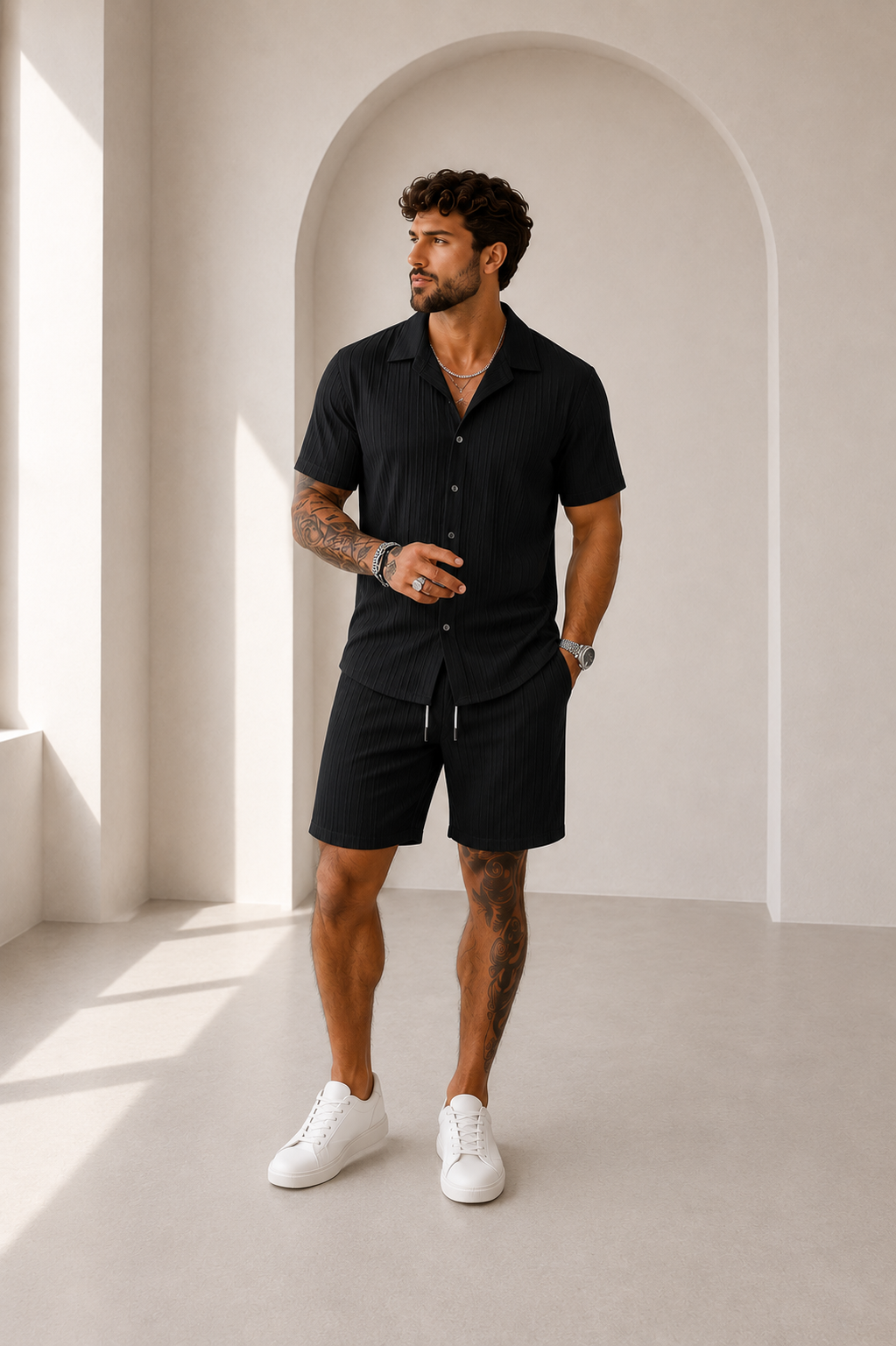 Conjunto camisa y pantalón