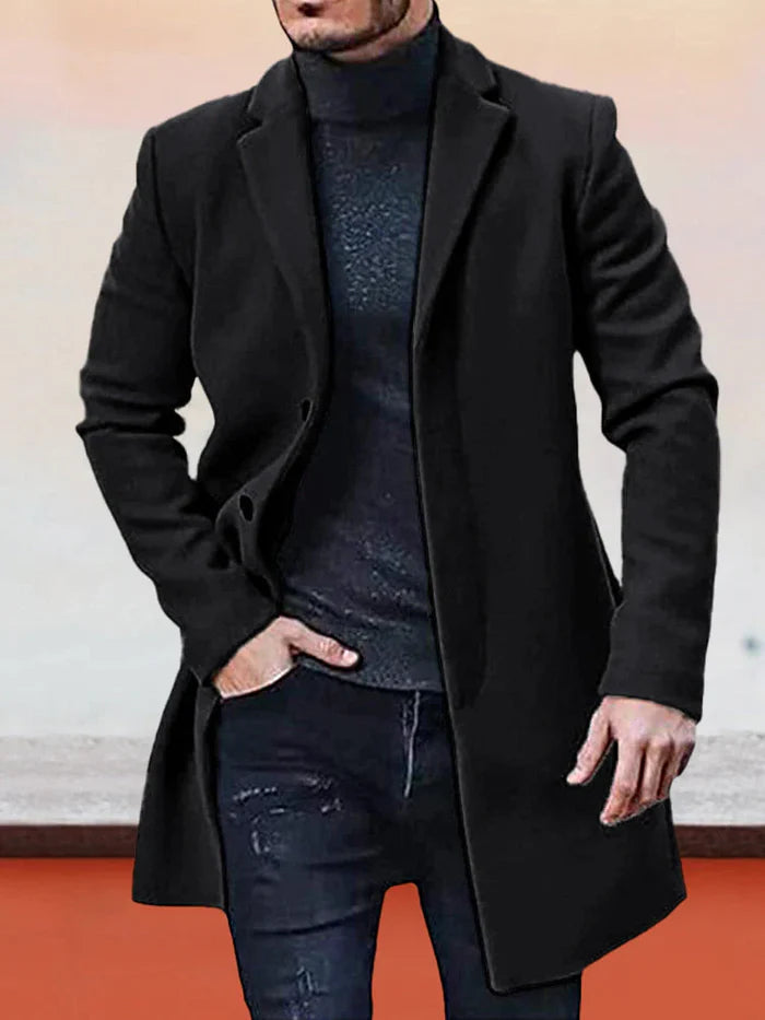 Chaqueta de hombre de botones
