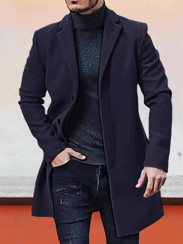 Chaqueta de hombre de botones