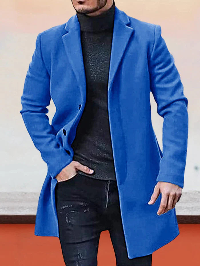 Chaqueta de hombre de botones