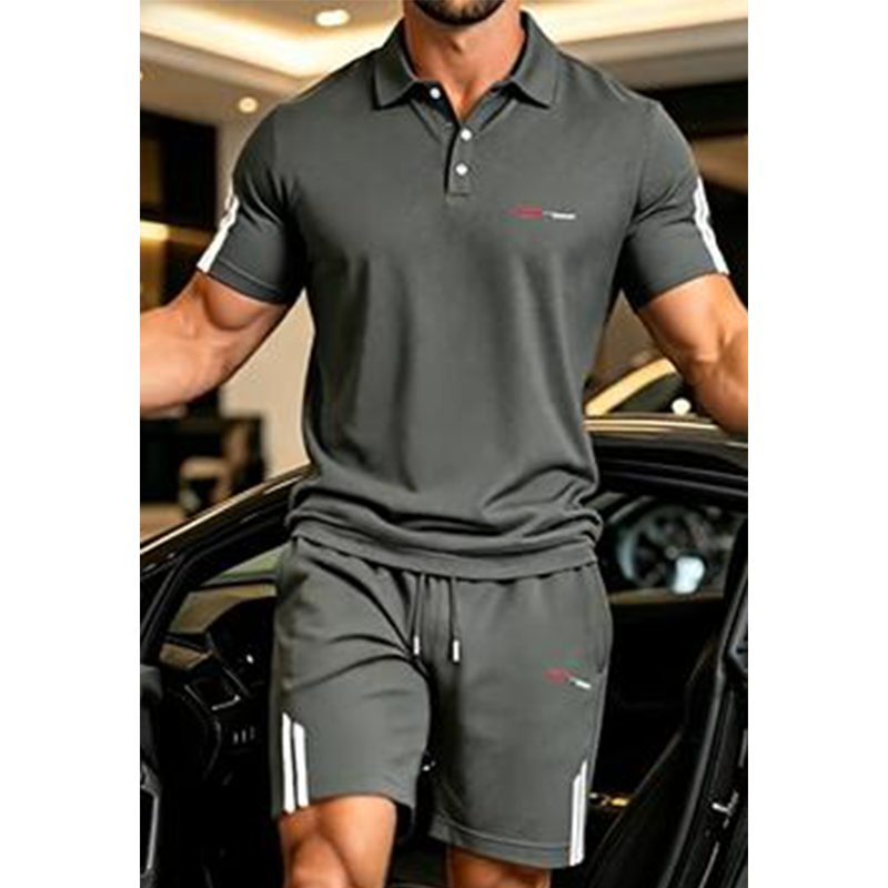 Sport-Conjunto polo corto y pantalón corto