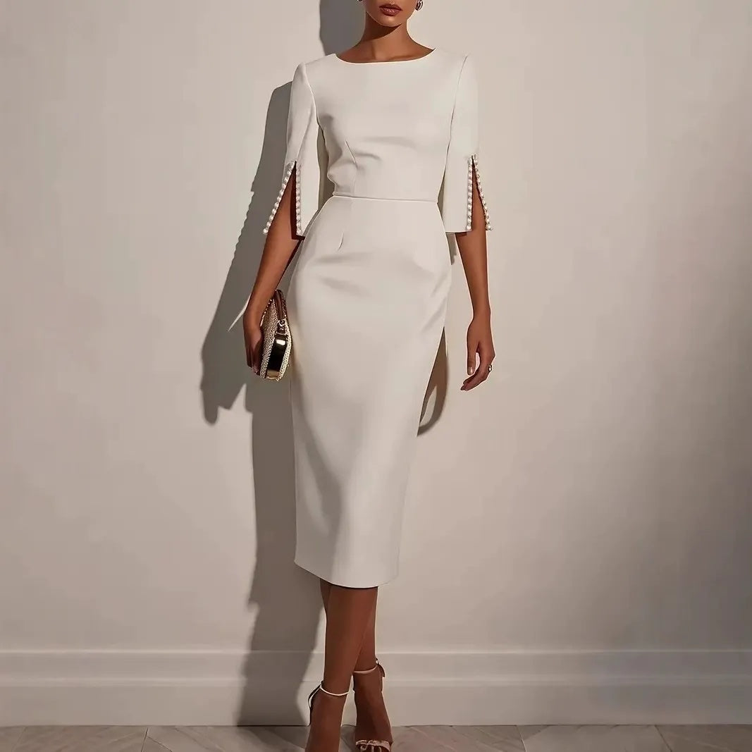 Elissa-Vestido lápiz ajustado