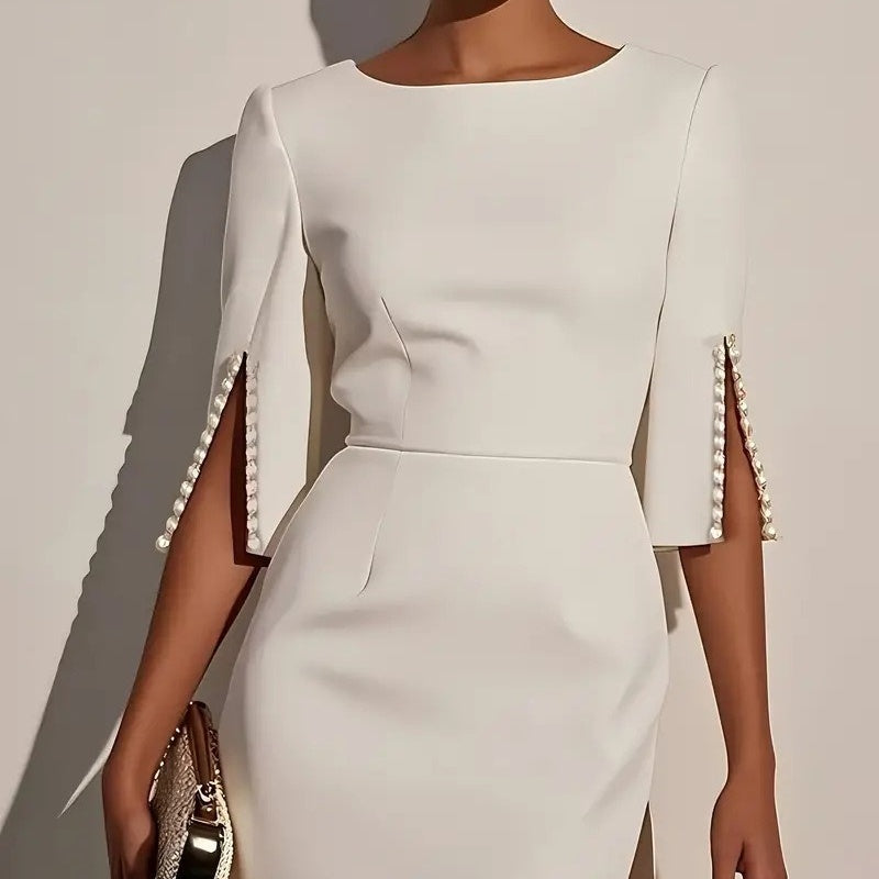 Elissa-Vestido lápiz ajustado