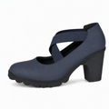 Zapatos - Tacones Mary Jane con puntera redonda